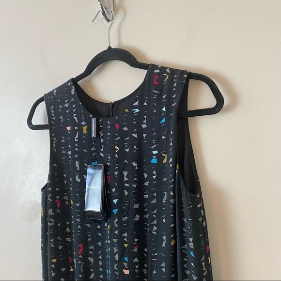 EMPORIO Armani-A Line Jacquard Speckle Printed Dress (Size:38US) - Picture 7 of 16